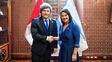 Milei se reunió con Keiko Fujimori en Lima antes de su asunción presidencial