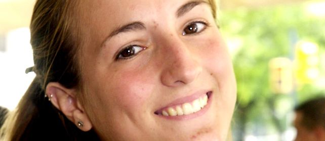 María Andrea Bugnone admite que se duerme imaginando qué hacer para que alguien escuche lo que está pasando. (Foto: Sergio Toriggino)