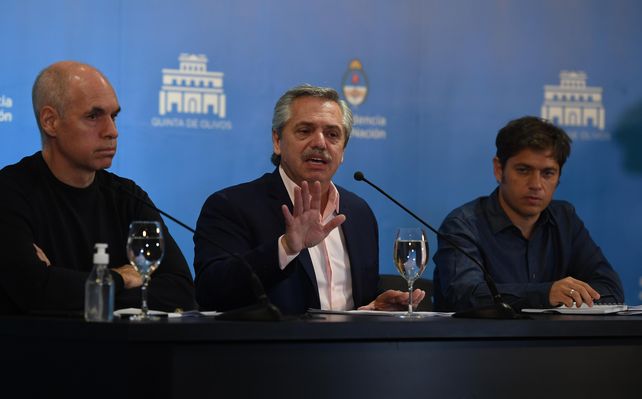 Alberto Fernández anunció que se suspenden las clases en todo el país y se cierran las fronteras