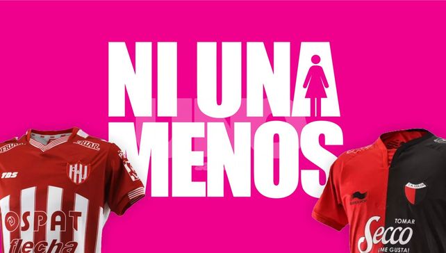 El clásico santafesino, contra la violencia de género