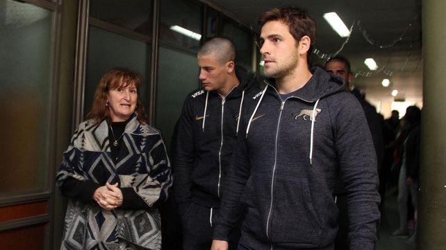 Los Pumas visitaron el hospital de Niños de Santa Fe Orlando Alassia