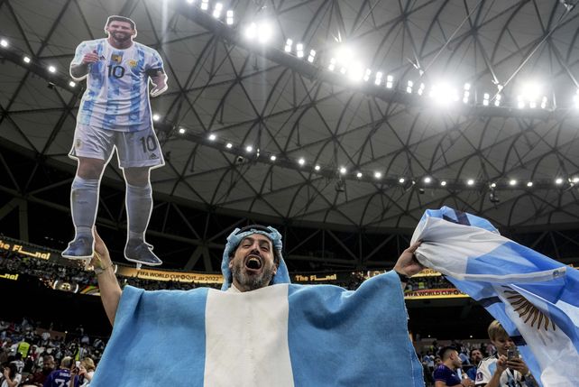 Delirio argentino en Qatar: así vivieron la final los que estuvieron en el estadio Lusail