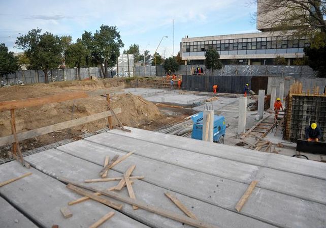 La Plaza Alberdi tiene un avance de obra del 55 %