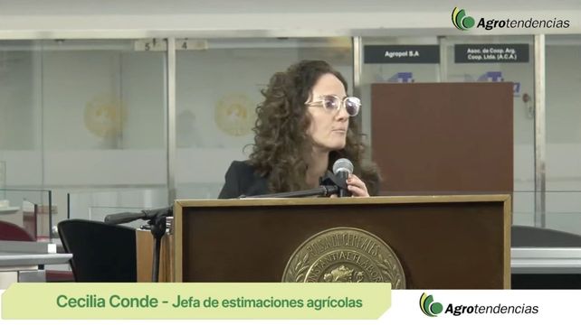 La jefa de Estimaciones Agrícolas de la Bolsa de Cereales de Buenos Aires