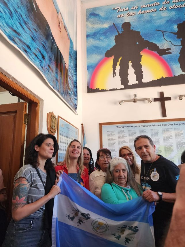 El grupo viajó a la ciudad de Santa Fe a recibir el premio del concurso.