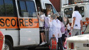 Transporte escolar: costará entre $750 y $1.200 desde el 1 de marzo