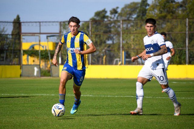 Kevin Gutiérrez fue el capitán de Central en el empate frente a Gimnasia y Esgrima La Plata.