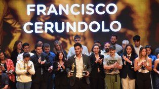 Francisco Cerúndolo se quedó con el premio Jorge Newbery de oro