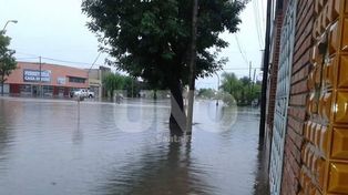 Otro temporal: llovieron más de 100 milímetros y la ciudad está paralizada