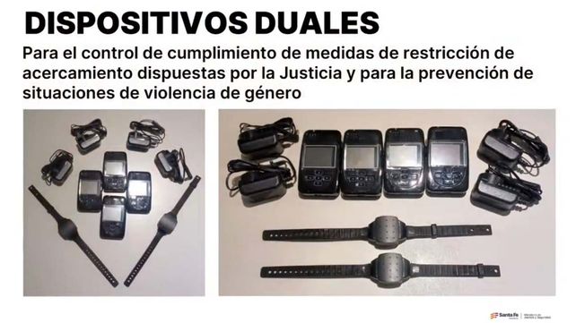 Las tobilleras electrónicas duales que comenzarán a usarse en Santa Fe para prevenir casos de violencia de género&nbsp;