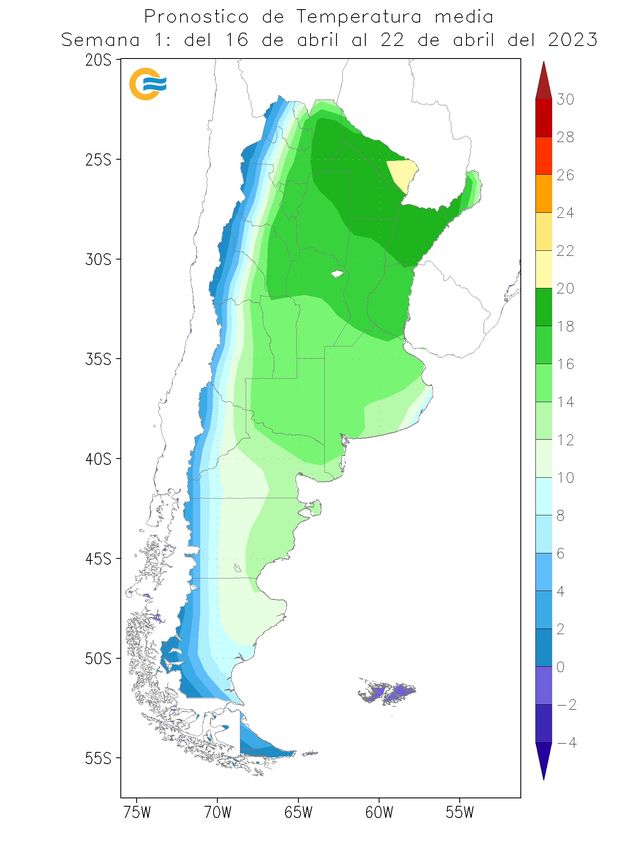 Clima y agro:  El avance del otoño no cede