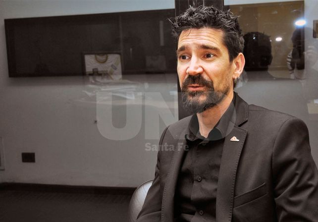 Difusión. Pérez Cantero explica el trabajo de la ONG que brinda asistencia médico-humanitaria./ Mauricio Centurión.