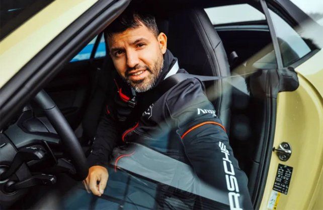 El Kun Agüero fue parte de las pruebas de Porsche con el monoplaza de Fórmula E.