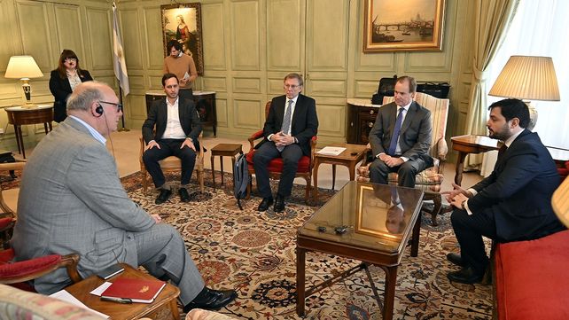 Gustavo Bordet busca reducir aranceles a productos entrerrianos en Inglaterra