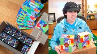 Un streamer santotomesino compró 14.000 figuritas del Mundial 2026 para completar el álbum en tiempo récord