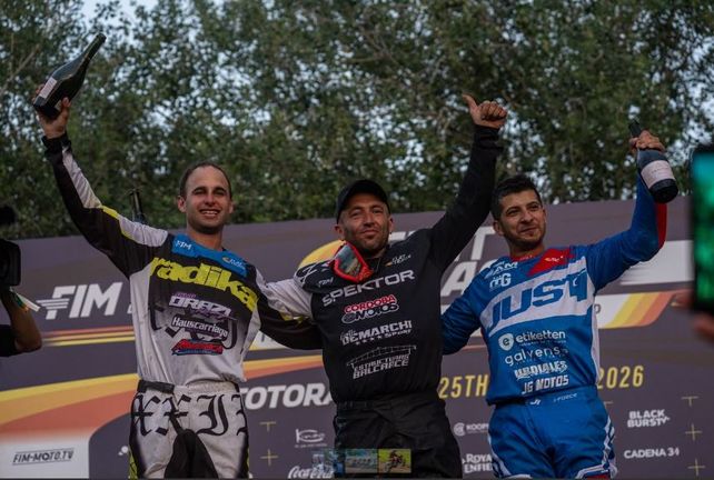 Totoras vibró con una definición mundial de motociclismo, con un campeón británico del Flat Track