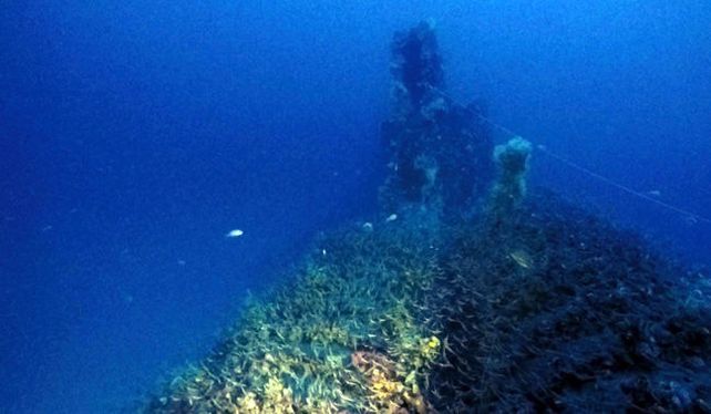 Sorprendente. El P-311 aún mantiene su torreta. Fue botado en 1942.