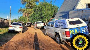 Lso allanamientos se realizaron en la zona oeste de Concordia, donde se detuvo a dos personas.