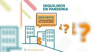 Una nueva encuesta para inquilinos en Santa Fe: el congelamiento de alquileres