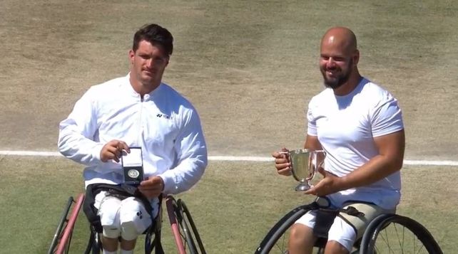 Gustavo Fernández volvió a perder la final de Wimbledon