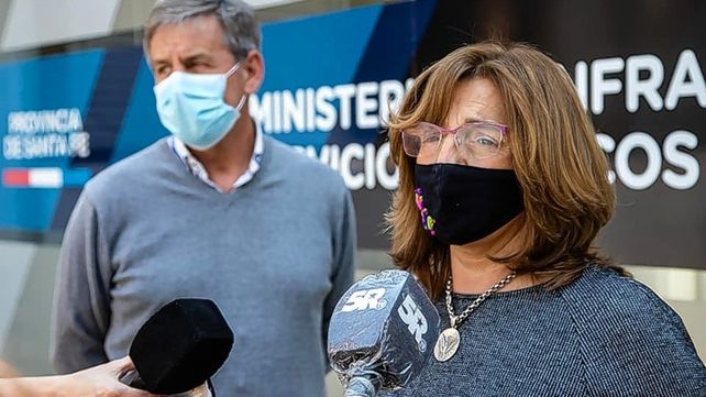 La ministra Silvina Frana