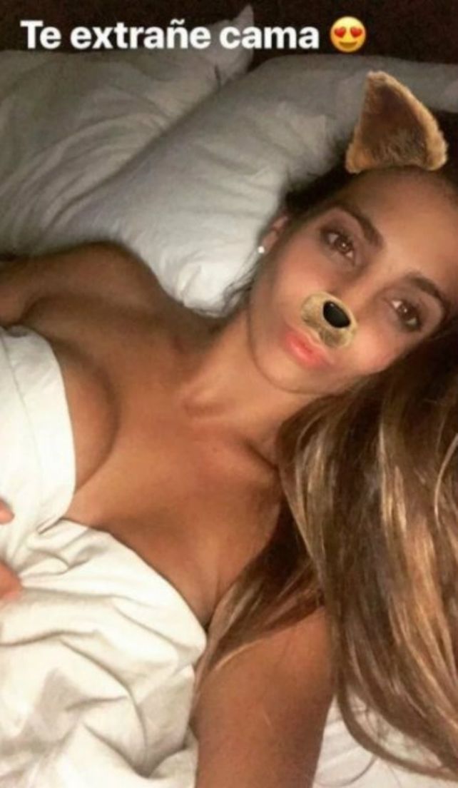 ¡Mirá lo que te perdiste Defederico!: Cinthia Fernández posó desnuda