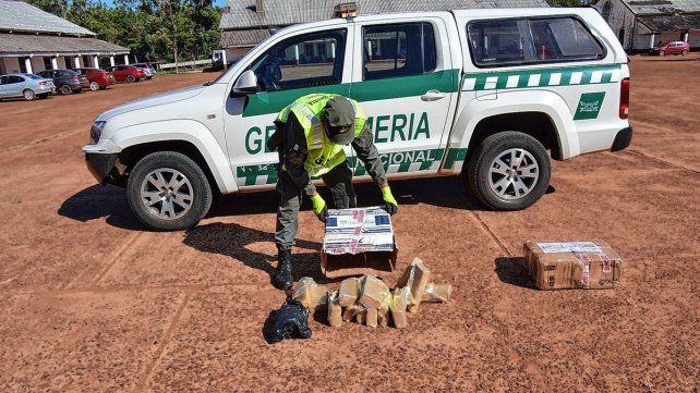Detenido al retirar una encomienda con 42 kilos de marihuana en Concordia