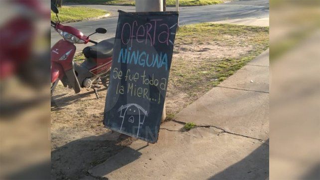 Una verdulería de calle Hernandarias