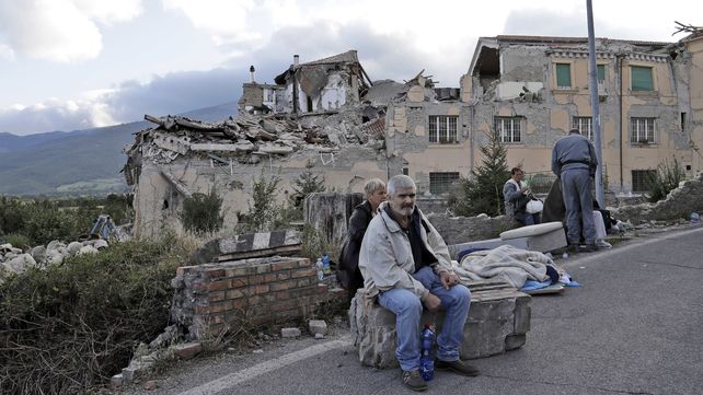 Las estremecedoras imágenes del sismo que sacudió a Italia