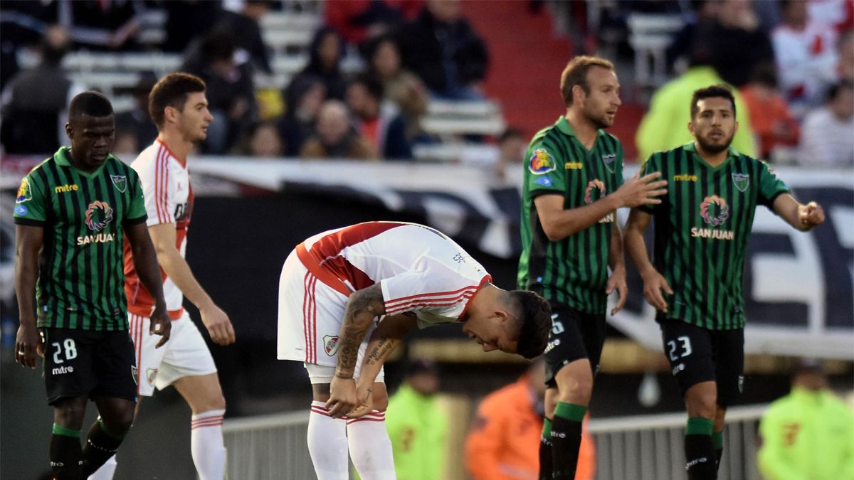 River no hizo pie en su juego y terminó empatando frente a San Martín ...