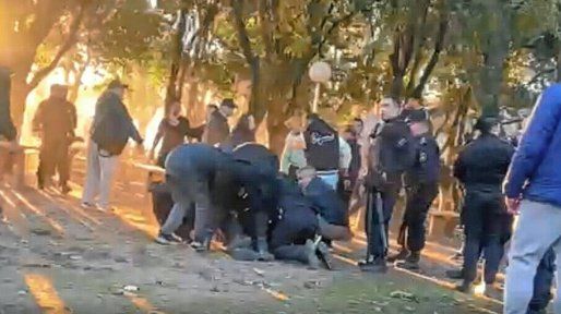 Final de la Liga Cañadense: graves incidentes dejaron a un policía internado en estado delicado