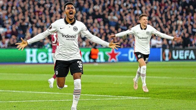 Europa League: Eintracht Frankfurt superó a West Ham
