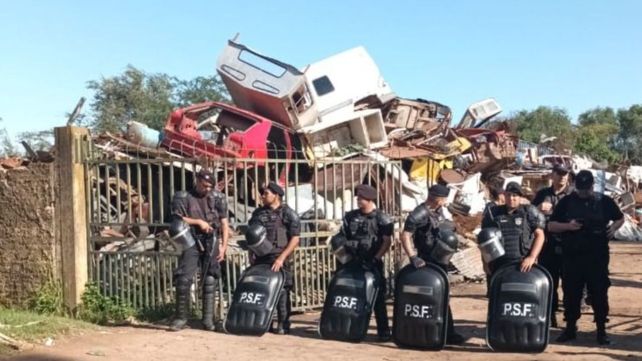 En los primeros 9 meses del año, la provincia clausuró 19 desarmaderos y chatarrerías en Rosario