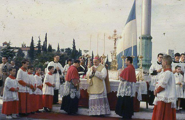 Misa en el acto inaugural.&nbsp;