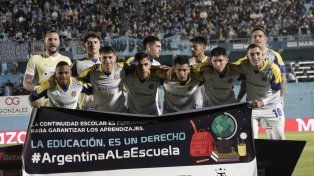 Los once de Central que iniciaron en el último partido del Apertura, en el que Central selló la clasificación a octavos de final.