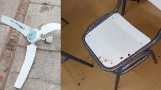 Villaguay: cayó un ventilador en la cabeza de un alumno&nbsp;