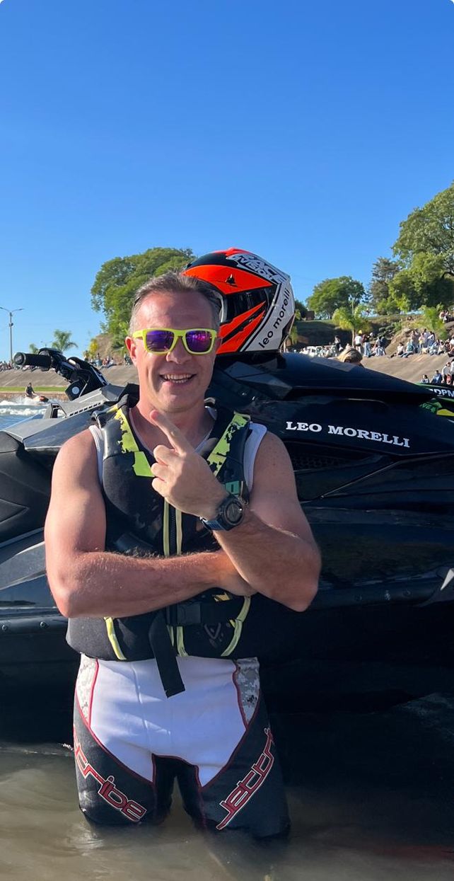 El 1 de la moton&aacute;utica. Leo Morelli s correr&aacute; en Florida (EEUU) el pr&oacute;ximo mes.