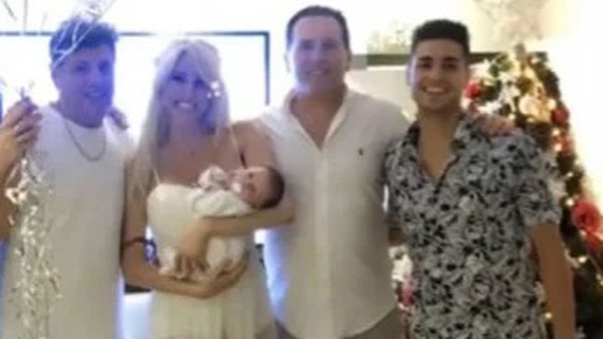 Tras el escándalo, Vicki Xipolitakis festejó año nuevo con su marido