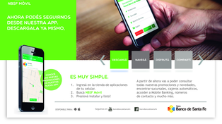 El Nuevo Banco De Santa Fe lanzó su nueva app para teléfonos móviles