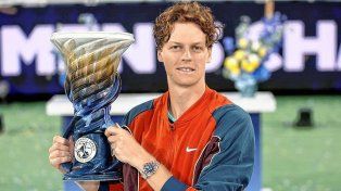 El italiano Jannik Sinner jugó en gran nivel y se quedó con el Masters 1000 de Cincinnati.