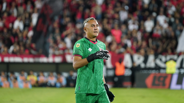 Keylor Navas permaneció en Costa Rica la semana pasada. Volverá a entrenar con Newells desde este lunes.