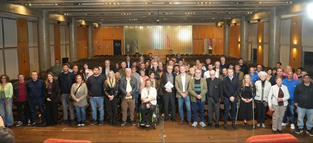 El encuento de los distintos referentes realizado en la sede Rosario de la Universidad Católica Argentina.