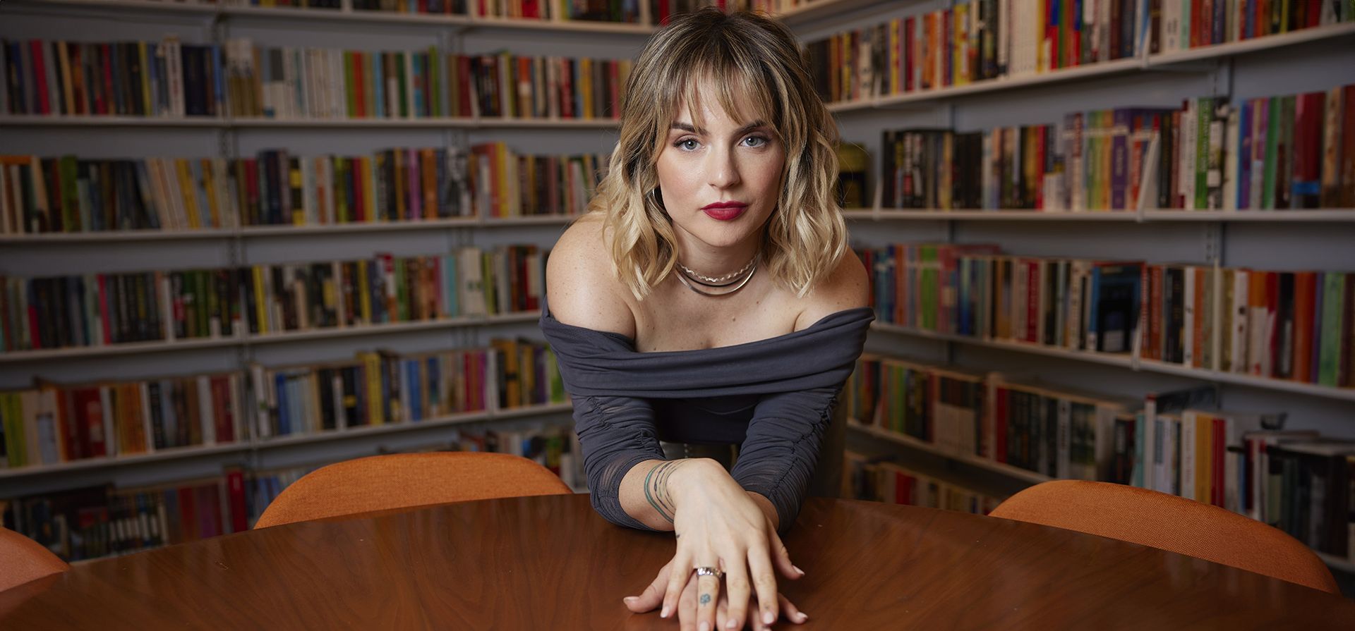 La cantante Joanna Levesque, que saltó a la fama como La cantante Joanna Levesque, que saltó a la fama como