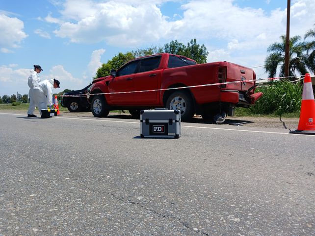 Un crimen brutal y una fuga que terminó en un choque luego de una persecución policial de 85 kilómetros