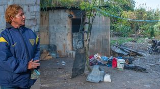 Incendio en una casilla al oeste de Paraná: Verónica salió quemada y los chicos gritaban