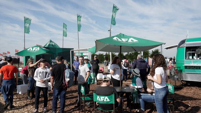El stand de AFA en Agroactiva tuvo una gran concurrencia de público.