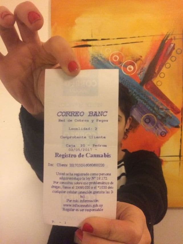 Uruguay. La gente dice que la marihuana es muy buena
