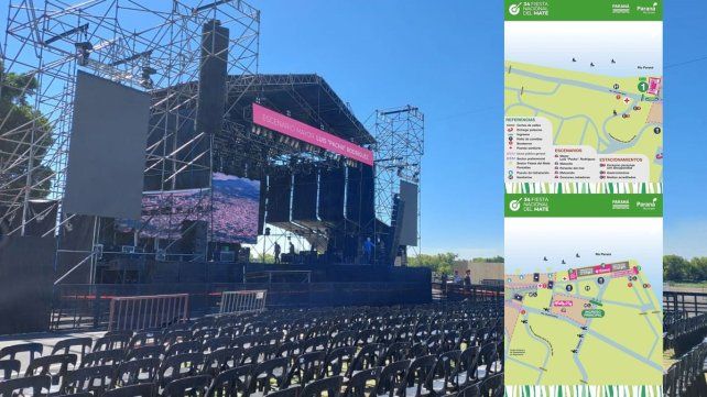 Hoy comienza la Fiesta Nacional del Mate de Paraná con cuatro escenarios