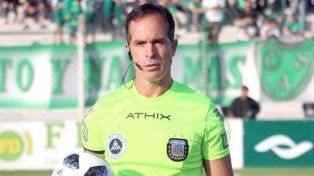 Julio Barraza, será el juez en Arsenal ante Patronato.