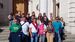 Trabajadores de la planta de Lehmann estuvieron en la Legislatura.
